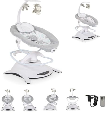 Canguro sdraietta per bambini La Scala elettrica altalena vibrazione telecomando, colorazione:verde