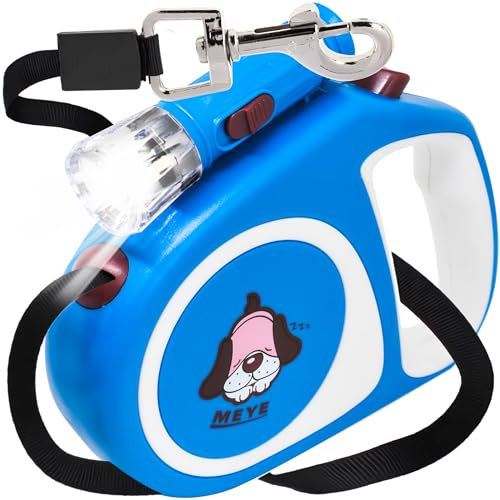 Retoo Rollleine Hundeleine 5m für kleine & große Hunde, Flexibles Band für Rechts Spaziergänge, Dog Leash, Bequemen Griff, Gurt-Leine, Robuste Ausziehleine fürs Gassigehen Roll-Leine Hochwertige Leine