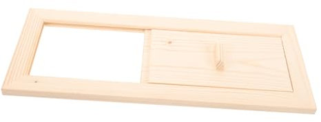 Happyyami Sauna Lüftungsöffnungsfenster Praktische Holzventilation Für Sauna Langlebige Und Temperaturbeständige Luftzirkulation Für Dampfbäder Und Holzprojekte