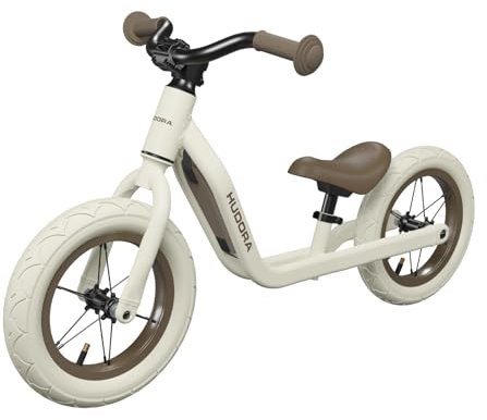 HUDORA Laufrad Explory ab 2,5 Jahren - Hochwertiges Kinder Laufrad - Balance Bike mit Verstellbarer Sattelhöhe - Kinderlaufrad für Jungen & Mädchen von 90-110 cm - Laufrad mit Luftreifen