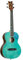 Ortega Guitars Tenor Ukulele Akustisch – Ghost Series – Inklusive Gigbag – Fichte, Blau (RUGH-OCT)