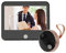 Haustürklingel Türklingel Ring Chime Klingel Haustür Funkklingel Funk Türklingel Doorbell WiFi-Kamera Türspion Sicherheitskamera Videotürklingel 140° Weitwinkel 1,3 MP Nachtsicht 4000mAh Akku CT2