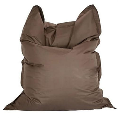 UGEFKMQ Fauteuil Pouf Poire Pouf Flottant pour Piscine, Pouf Flottant, Canapé De Sable Paresseux, Tissu Oxford Imperméable (sans Remplissage), 140Cm X 180Cm,Couleur Café,180 Cm * 140 Cm