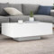 Générique Table Basse avec lumières LED Blanc 85x55x31 cm,Meubles,Tables,Tables Basses et Tables d'appoint,Tables Basses,18.16 kg,Blanc,836609