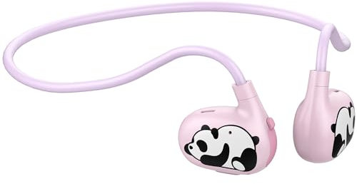 Friencity Bluetooth 5.4 Kids Headphones, Wireless Open Ear toddler Headphones w/Mic for Children Boys Girls, 13g Ultra-Light, Safe and Comfort for School Travel Computer Tablet Phones, 10Hrs