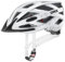 uvex City i-vo - Leichter City-Helm für Damen und Herren - individuelle Größenanpassung - inkl. LED-Licht - White-Black matt - 56-60 cm
