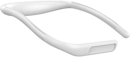 HXPKKX KANGYEBAIHUODIAN Lámpara de Cuello LED Regulable con Manos Libres, Flexible, for Lectura de Libros, novedosa, for Lectura y Abrazos, luz de Noche, Linterna(White)