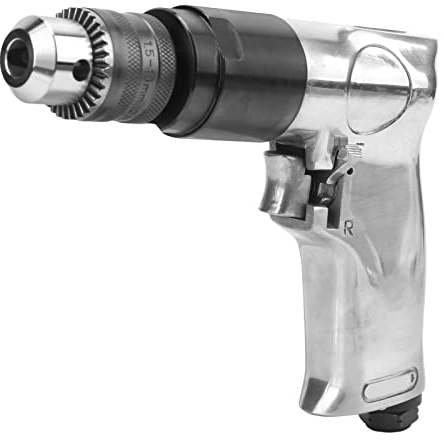 Luftbohrmaschine, Pneumatische Bohrmaschine, Luftbohrmaschine, Luftmeißel, Luftbohrmaschine, 3/8 Zoll, 2000 U/min, Variable Geschwindigkeit, Vorwärts und Rückwärts, Einstellbar,