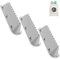 CHEFZOCO Bateaguas Lavadora, aleta de tambor, Agitador de Tambor, aleta arrastre para tambor de lavadora, Compatible con Indes-t Ariston Hotpoint Whirlpool Bauknecht, Código original C00065463, 3 uds