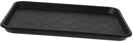 Veemoon Bandeja Plástico Zapatos Interior Grande Antideslizante Multiusos Soporte Macetas Comedero Mascotas