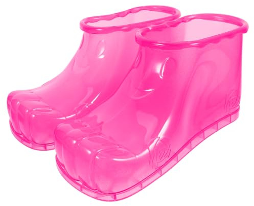 1paar Fußbad Schuhe Für Entspannende Fußbäder Tragbare Fußsoaker Stiefel Aus Pvc Für Fußmassagen Und Familienanwendungen Einfach Zu Reinigen