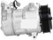 Compresseur de climatisation CR12SC Compatible avec Renault Megane 3 Fluence Dacia Duster Dokker 926008367R 8200818552 926003859R 926007836R 926003541R