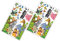 LIFKOME 2pcs Small Animal Wall Stickers Bedroom Forest Animals Wall Stickers Room Decoration Nursery Wallpaper Animals Wall Decals Jungle Theme Wall Decals Stickers for Walls PVC