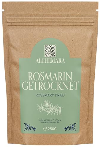 Romarin Alchemara (250g) – Romarin Épice – Épices Délicatement Séchées Idéales pour la Cuisine – Épices Aromatiques