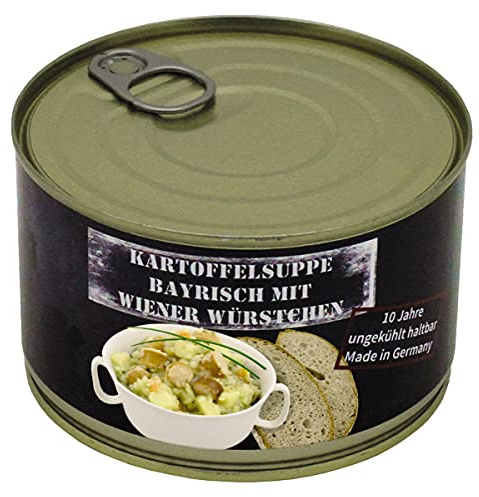 MFH Kartoffelsuppe m.Wiener Würst. Vollkonserve, 400 g, 7% Mwst.