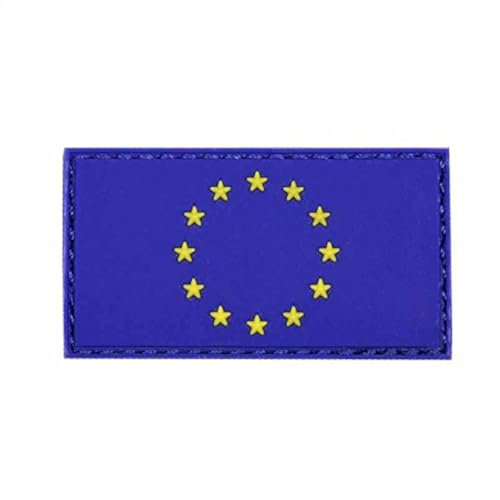 Patch 3D PVC Drapeau Europe 101 Incorporated