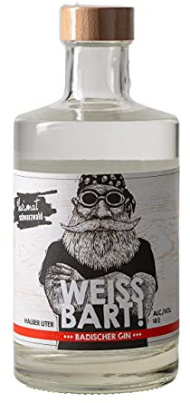 WEISSBART! Badischer Gin - 41% Vol. (1 x 0.5 l)