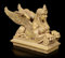 Geflügelte Sphinx Figur - Ptolemäisch | Deko-Figur, handbemalt