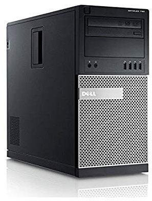 Dell Optiplex Gaming PC, Intel Core i5, 16GB RAM, 240GB SSD & 1TB HDD, Nvidia GTX 1650 Graphics Card, Windows 10 (Renewed)