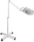 5x Lupenlampe Vertikaler Standfuß Lampe Glas Verstellbarer Rollendioptrien-Salon SPA Beauty Makeup Light Vergrößerungswerkzeug Leselampe mit Rollen für die Hautpflege Beauty Nail Manicure Salon
