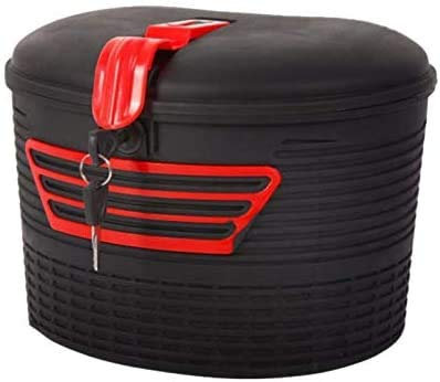 Aeromdale Electric Scooter Storage Front Rear Carrying Basket with Lock for Foldable Electric E-Bike Scooter M365