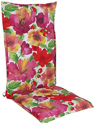 1a-Handelsagentur Buri Hochlehner Auflage 123x50cm Polsterauflage Stuhlkissen Sesselauflage Sitzpolster