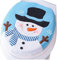 Ailovone Toilettendeckelbezug Sitzbezug WC Toiletten-Deckelbezug Toilettendeckelbezug Weihnachtsdeko Weihnachts-Schneemann-Deckel Einzel-WC-Abdeckung Wärmer Dehnbar Waschbar WC Sitzbezüge (1pcs)
