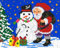 stickit Mini Stecksystem Weihnachtsmann mit Schneemann ca. 2.800 Teile Nr. 42221