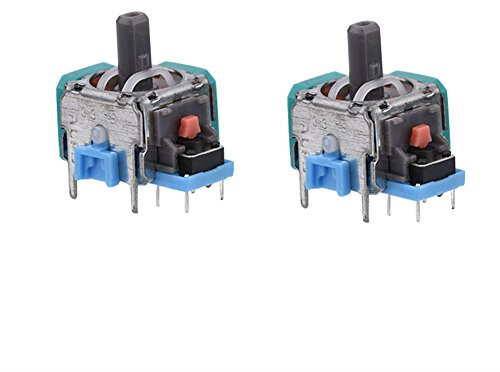 Joystick Analogico di Ricambio 3D 2 Pezzi per PS4, Controller Dualshock PS4 Xbox One, Sostituzione Joystick Cover Controller PS4, Controller Wireless Xbox Elite