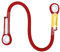 Corda Arrampicata, Imbracatura Anticaduta con Moschettone Fune Alpinismo Poliestere Nylon Salvataggio Multifunzionale Cordino Antincendio a Sicurezza Escape Rope Per Attività All'aperto e Campeggio