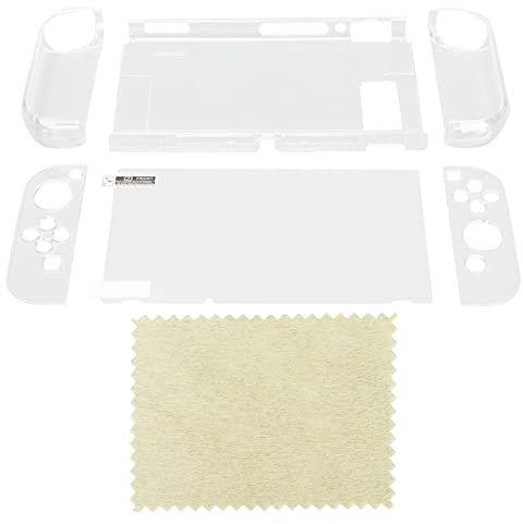 Hülle für mit Displayschutz, Durchsichtig Schutzhülle, Anbringbar, für Switch.