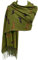 GFM® DGSHL-A Schal mit Dackel-Motiv, Kaschmir-Textur, für Herbst und Winter, Dg-00-Grün, L