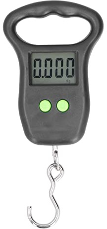 Digitale Elektronische Hakenwaage Zum AufhäNgen, Tragbare Koffergewichts-Angelwaage FüR Tackle-Bag-GepäCk (0,001–50 Kg)
