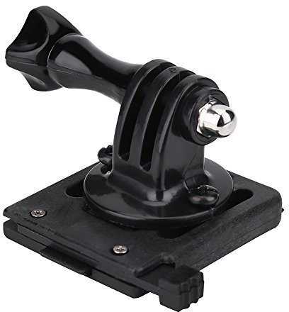 Socobeta Helmet Camera Mount Nylon and Plastic Helmet Fixed Mount Base Adapter Bracket Compatible with Hero Camera Camcorder