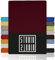 STUDIO Basic Spannbettlaken 100x200 cm Doppelpack – Jersey-Spannbetttuch aus 100 % gekämmter Baumwolle – Bordeaux – Öko-Tex Zertifiziert, bügelfrei & elastisch – für Matratzen 15–25 cm