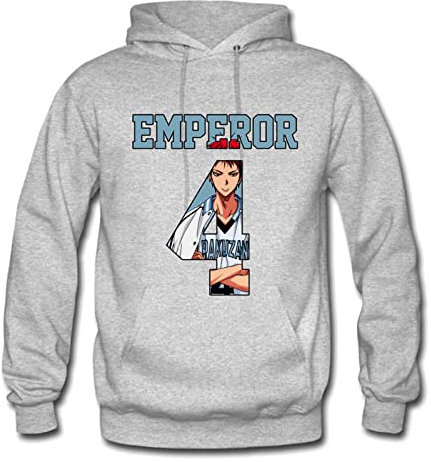 Trconk Neutral Kapuzenpullover Kuroko's Basketball Kapuzenpullover Pullover Männer Frauen Straße Mode Bedruckt Sportbekleidung Lässig Langärmelig Oberteile XXS~3XL-Black||XXS