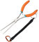 LEONTOOL Pince à bec aiguille extra longue pour la fabrication de bijoux - 17,8 cm - Pince à bec droit avec mâchoire dentelée - Outil de retrait d'hameçons avec cordon