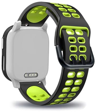 LXURY Silikon Armbänder für XPLORA X6 Play Armband Atmungsaktives Doppelloch Verstellbar Bänder für XPLORA X6 Play Sport Ersatzarmband Kompatibel mit XPLORA X6 Play Uhrenarmband (4)