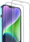 EASSGU 2 Piezas Protector de Pantalla Compatible con Xiaomi MI 9 Lite/Xiaomi MI A3 Lite (6.39 Inches) Vidrio Templado HD - Negro