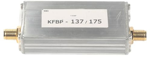 Domasvmd Metal VHF Passband Filter 137-175MHz Frequency For Clear Communication For Radio Interferences Filter