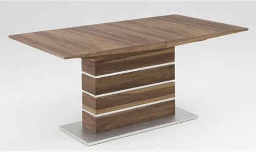 AMD newlifeOutlet Esstisch 140 x 90 cm Nussbaum massiv - Niehoff