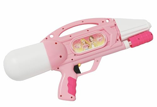 Pistolet à eau fantaisie pour enfants – Motifs princesse et prince enchanteurs, pistolets à eau pour enfants pour jeux en plein air (rose)