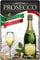 DODINO 20X30cm retro blechschilder, PROSECCO, funny, vintage, Dekoratives Wohnaccessoire, Deko Metallschild Schild für alle Bar Theke oder Pub Besitzer