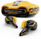 GOBOULT Mustang Torq Wireless in Ear Earbuds with 60H Playtime, App Support, Quad Mic ENC, 45ms Low Latency, 13mm Driver, Breathing LEDs,Touch Controls, Made in India, IPX5, Ear buds Wireless (Yellow)