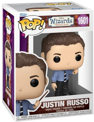 Funko POP! Disney: Wizards of Waverly Place - Justin Russo | Offizielles Cartoon/Animation Merch - Vinyl Sammelfigur als Regal Deko - Geschenkidee zum Geburtstag für Fans und Sammler