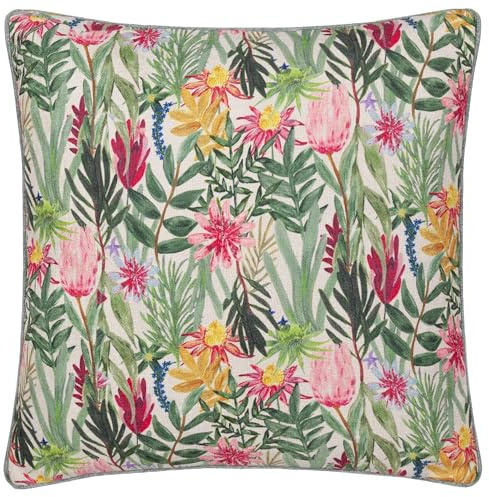 furn. Wylder Nature Country Wilds Blossom Printed Feather Filled Cushion - Multicolour - 45x45cm