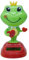 Grenouille Animal Dansant Solaire, Figurine Solaire Voiture Qui Bouge, Jouet Danse Solaire Voiture, Grenouille Danseur Solaire Voiture Décoration Tableau Bord Voiture Maison, Cadeau pour Conducteur