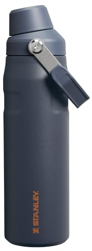 Stanley IceFlow Fast Flow Wasserflasche 710 ml | Abgewinkelter Ausgussdeckel | Leicht und auslaufsicher für Reisen und Sport | Isolierter Edelstahl | BPA-frei | Twilight