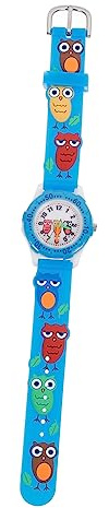 WOFASHPURET Kinder Armbanduhr Eule 3d-gummiband Cartoon Quarzuhr für Schüler Jungen Mädchen Leichte Kinderuhr Schulveranstaltung Geschenk