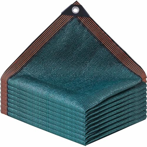 CAQXAQP Telo Ombreggiante Rete ombreggiante giardino con occhielli,85% Tasso di ombreggiatura Vela Ombreggiante Rete Righe 5X9m Telo ombreggiante per pergola patio Serra